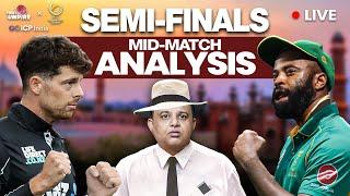 New Zealand vs South Africa 2nd Semi-Final CT 2025 | LIVE  | Mid-Match Analysis | Bavuma vs Santner