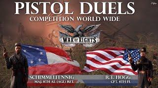 War of Rights | Competition World Wide | Pistol Duels | R.T. Hogg VS Schimmelfennig