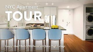 NYC Apartment Tour: Luxury 1 Bed, 1 Bath UWS Rental with Extra-High Ceilings (Hawthorn Park, 8F)