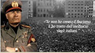 Citazioni e Frasi Celebri - Benito Mussolini