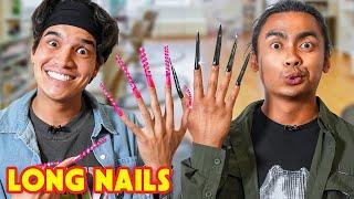 We Spent The Day With Long Nails