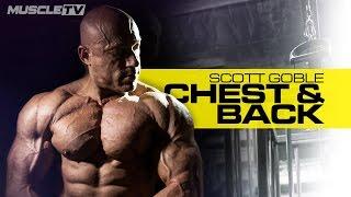 Back & Chest Superset Session | Scott Goble | MUSCLE TV