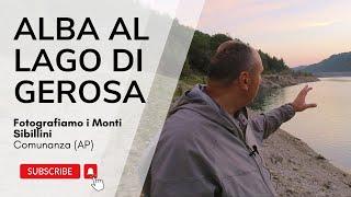 Sibillini Mountains: let's photograph the sunrise at Lake Gerosa [ENG+SPA subtitles]