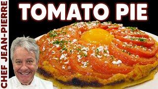 How To Make Tomato Pie | Chef Jean-Pierre