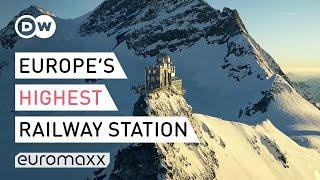 Highest Railway Station In Europe | Jungfraujoch In Switzerland | Europe To The Maxx