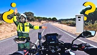 La Guardia Civil nos Quiere Fuera de Esta Carretera a los Moteros