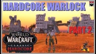 World of Warcraft Classic Hardcore - Relaxing Longplay - Warlock Part 2 - Gameplay Walkthrough