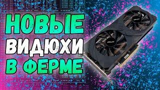 Новые видеокарты на моей крипто ферме | RTX 3070 lapТОП за свои деньги