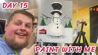 Come PAINT WITH ME!! | Vlogmas day 15