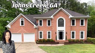 亚特兰大溪力姐带你看房 | Johns Creek, GA | 建于1989年，面积4612尺，5个卧室4.1个卫生间 | 带地下室 | 美国房 地产 | 房市 | 亚特兰大房地产