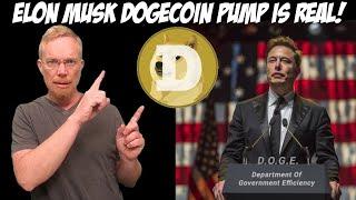 Elon Musk Dogecoin Pump is Real!