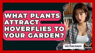 What Plants Attract Hoverflies To Your Garden? - Insects and Invaders