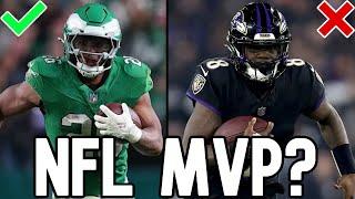 Philadelphia Eagles Saquon Barkley Won The NFL MVP vs Baltimore Ravens Lamar Jackson & Derrick Henry