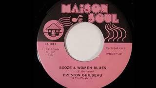 Preston Guilbeau & The Playboys: Booze & Women Blues