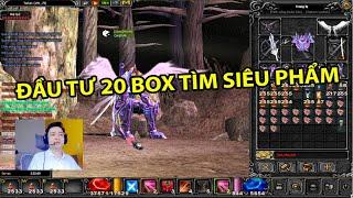 Mu Online Mới Nhất | Xuống Tiền Mua 20 Box Tìm Kiếm Siêu Phẩm Tiếp Theo  | CongTuHL