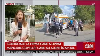 Managerul firmei de catering care a dat mâncare școlilor și 118 copii și adulți au ajuns la spital s