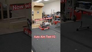 Robot Auto Aim Shoots Target | FRC 2024 Shooter Upgrade