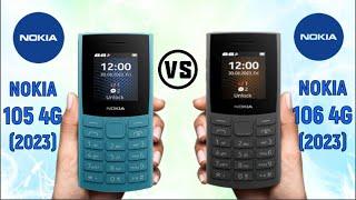 Nokia 105 4G (2023) vs Nokia 106 4G (2023) || OFS Compare