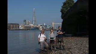 London Mudlarking near Execution Dock - Tudor & Medieval finds