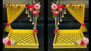 Multi purpose decorative wedding tray making