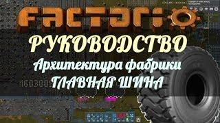 Руководство Factorio - Архитектура фабрики: Главная шина