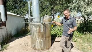 The Big Boy Stove by High Plains Biochar