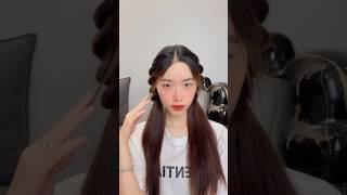 Kiểu tóc siêu dễ thương và đơn giản nè  #shorts