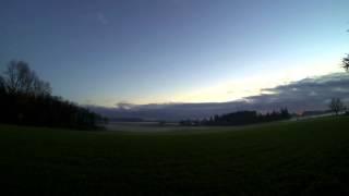 Evening Time Lapse with some low level fog