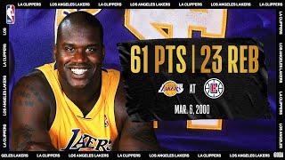 Shaq Scores Career-High 61 On His 28th Birthday | #NBATogetherLive Classic Game