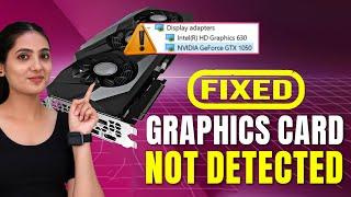 Fix Graphics Card Not Detected on Windows PC | Easy Solutions! #GraphicsCard #GPUFix #WindowsTips