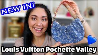 UNBOXING: Louis Vuitton Pochette Valley | What it Fits, Mod Shots, Size Comps, EVERYTHING!