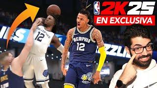 ¡PROBÉ a JA MORANT y es UNA BESTIA! NBA 2K25 en EXCLUSIVA - AIRCRISS