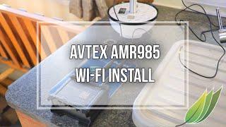 Installing the Avtex AMR985 Mobile internet kit for Caravans and Motorhomes