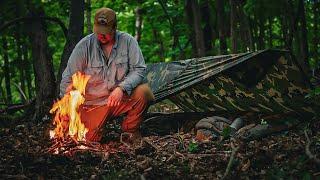 Relaxing Solo Camp In The Eastern Woodlands