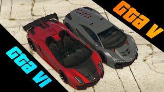 What would GTA V cars look like in GTA VI