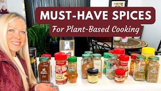 MUST HAVE SPICES FOR PLANT-BASED COOKING  // How to Season Your Meals