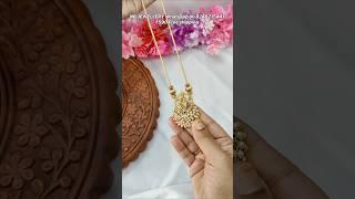 Latest god krishna idol unique necklace jewellery #shorts #shorts #krishna #jewellery