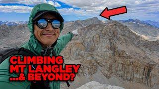 Climbing Mt. Langley via Old Army Pass - Southern Sierra High Route (PT. 1)