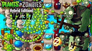 PvZ "Hybrid v2.3": PVZ Hybrid 2.3.7 Challenge | x10 Hybrid Plants (HARD MODE)