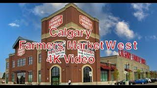 Calgary Farmers’ Market West | Local Heritage | Summer Walk | 4K