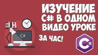 Изучение C# в одном видео уроке за час!