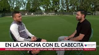 En la cancha: Jonathan 'Cabecita' Rodríguez busca su ritmo en Portland