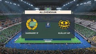 Hammarby IF vs Mjällby AIF (09/05/2023) Allsvenskan 2023 FIFA 23