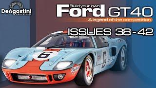 DeAgostini 1:8 Ford GT40 Partwork Issues 38 - 42