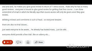 PRAMOD DUTTA FRAUD- do not buy his course. - THE TESTING ACADEMY. i got scammed but i wont let you.