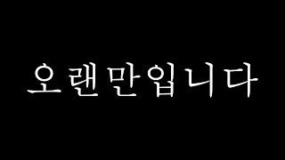 오랜만입니다