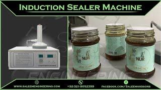 Honey Jar Sealing Machine | Induction Sealing Machine | Foil Sealing | Bottle Sealing | Cap Sealing