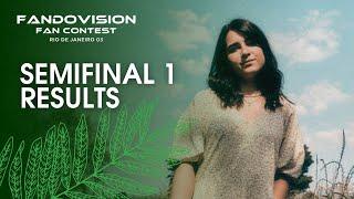  FANDOVISION 03 | Semifinal One Results | SF 1 Qualifiers’ Announcement