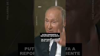 Putin subraya la doble moral de EE.UU. en entrevista con periodista estadounidense|#putin #rusia