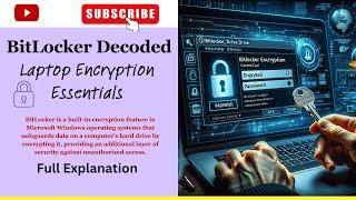 BitLocker Decoded: Laptop Encryption Essentials || bitlocker means || @SVA2ZJAYAKUMAR